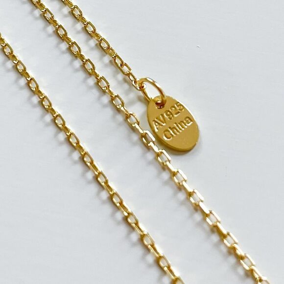 Argento Vivo dainty butterfly necklace. - Picture 7 of 10